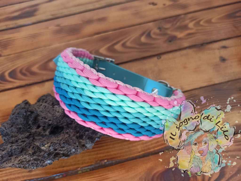 Collare in Paracord Ingranaggi 16