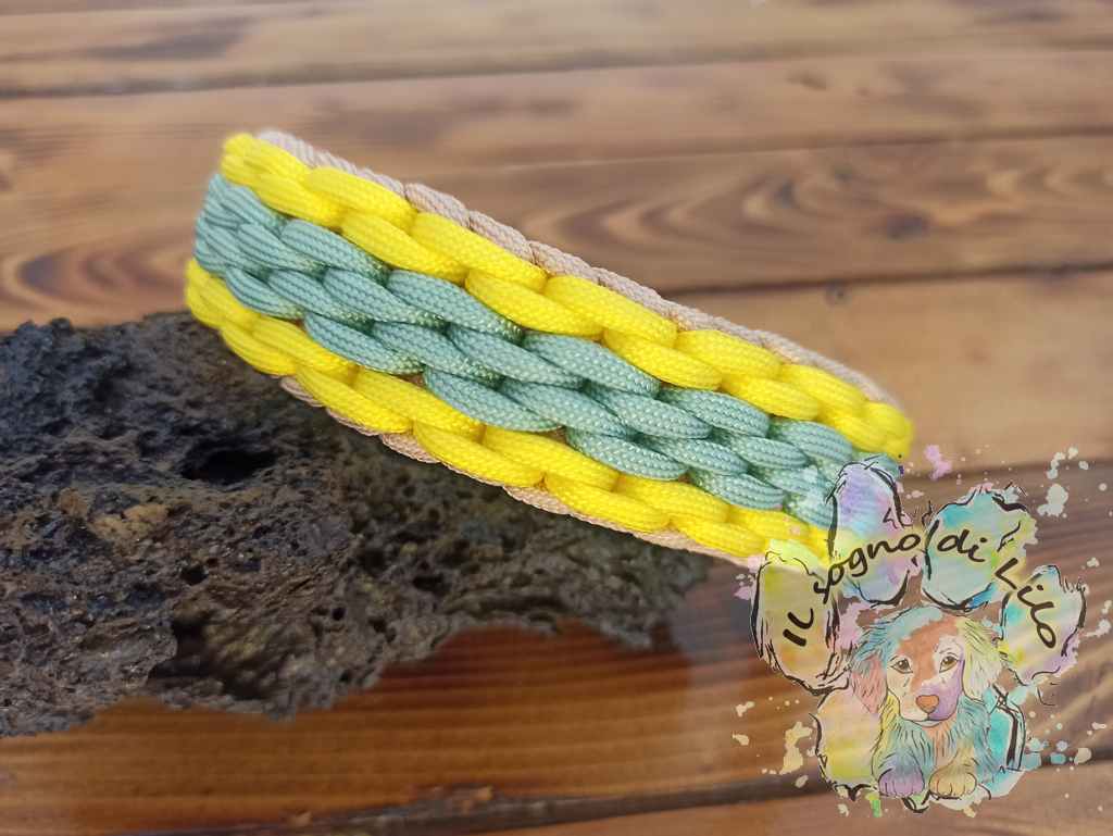 Collare in Paracord Ingranaggiotto