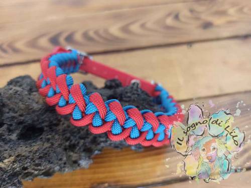 Collare in Paracord Sardina Tropic