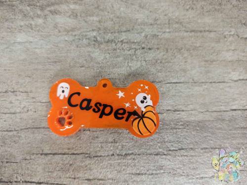 Medaglietta personalizzata con QRCode Halloween