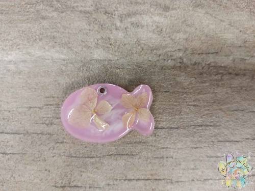 Medaglietta personalizzata con QRCode Fish