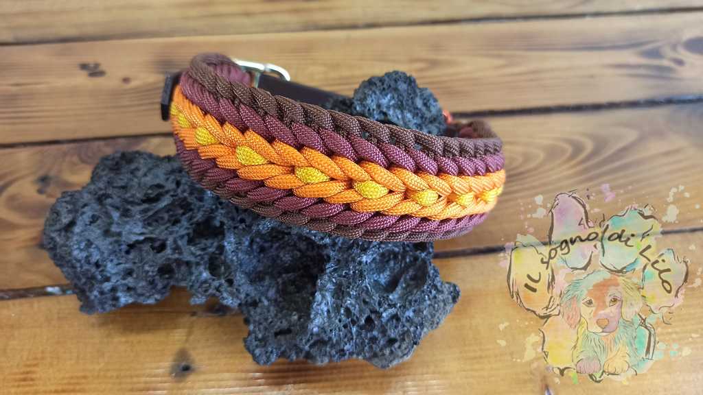 Collare in Paracord Autunno - immagine 2