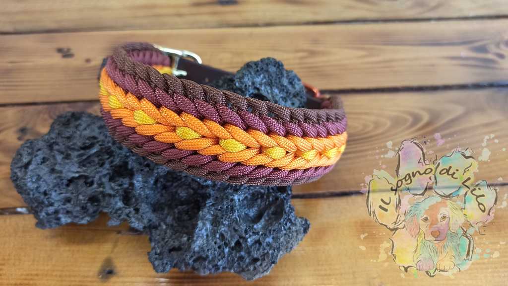 Collare in Paracord Autunno - immagine 3