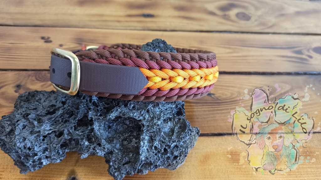 Collare in Paracord Autunno - immagine 4