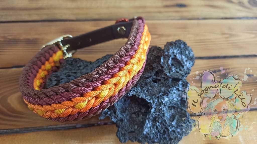 Collare in Paracord Autunno - immagine 5