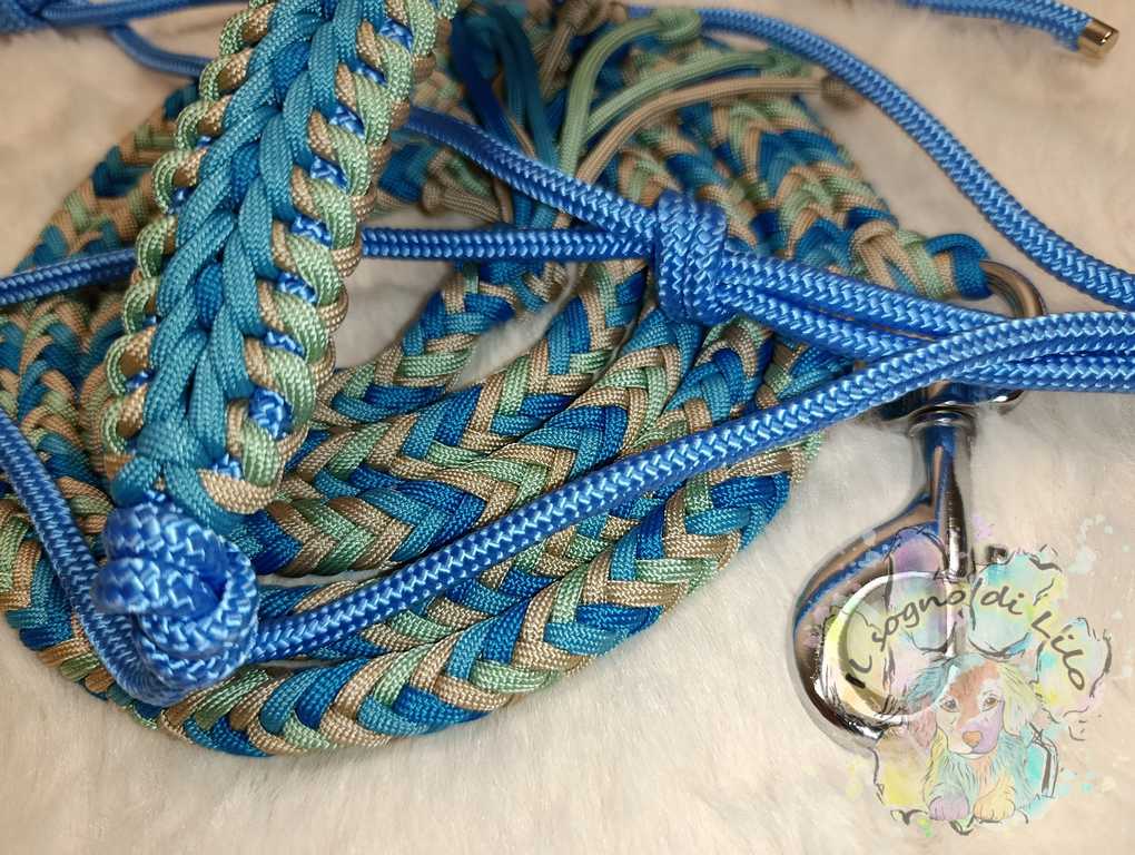 Capezza in corda Blu - immagine 2